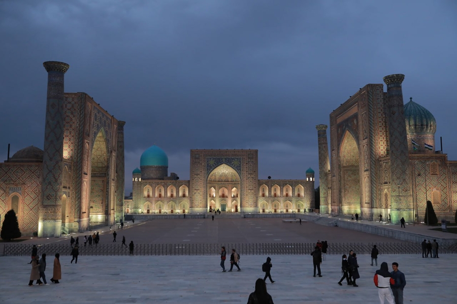 В 2022 году комплекс «Регистан» в Самарканде посетили более 1 млн туристов