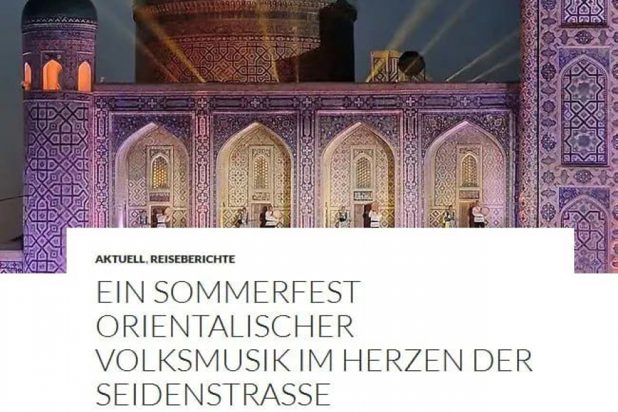 &quot;CTOUR&quot; jurnali: Samarqand yirik va nufuzli xalqaro tadbirlar o‘tkazish joyiga aylandi